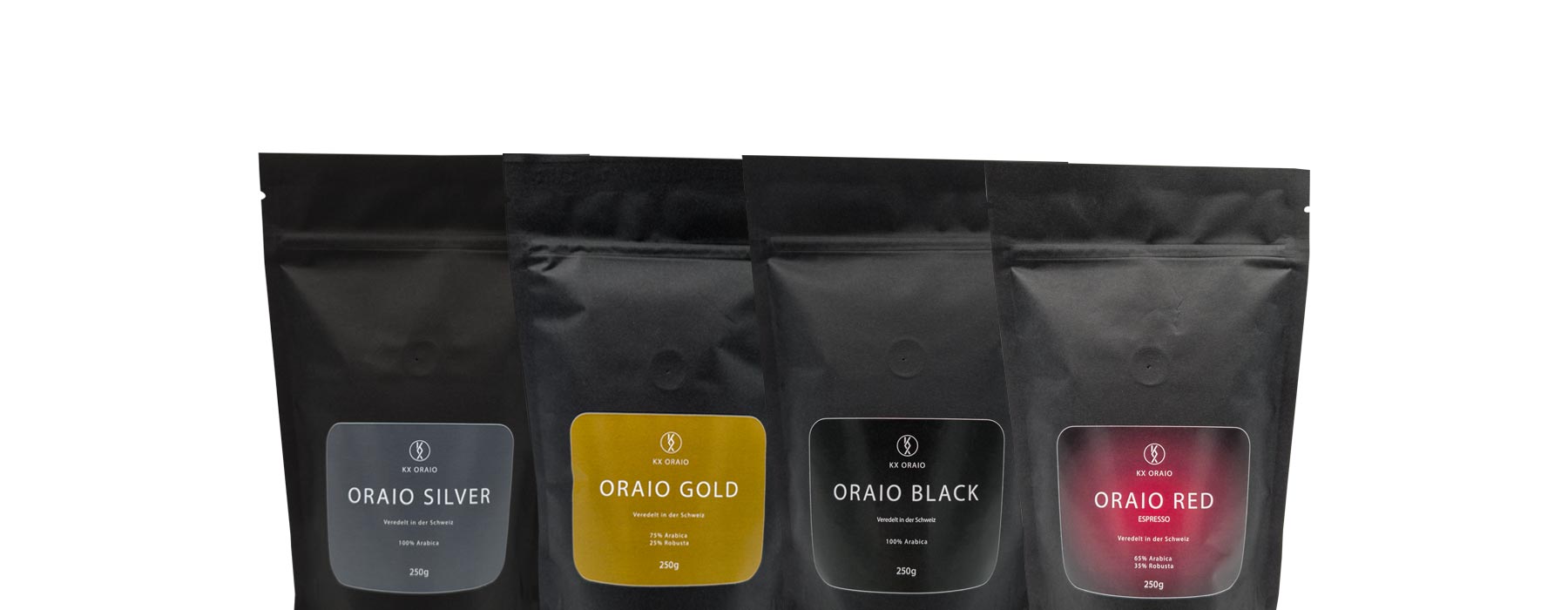ORAIO coffee selection